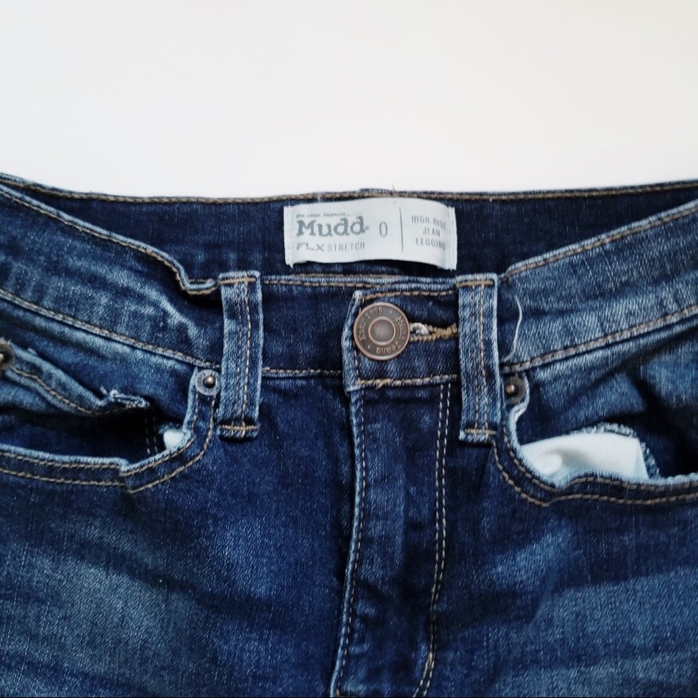 MUDD HIGH-RISE JEAN LEGGING - Picture 3 of 6